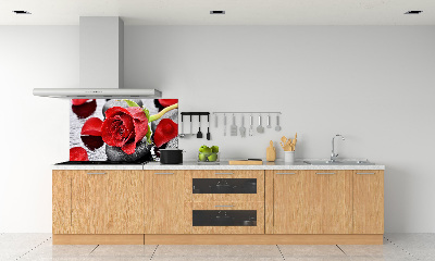 Keuken achterwand Rode roos