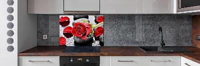 Keuken achterwand Rode roos
