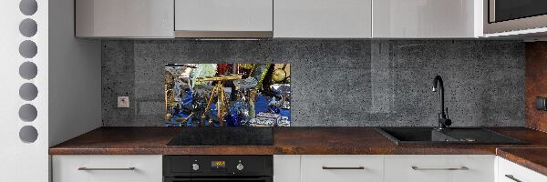 Panel szklany do kuchni Antyki