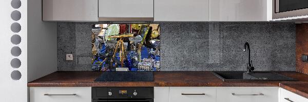 Glazen achterwand keuken Antiek