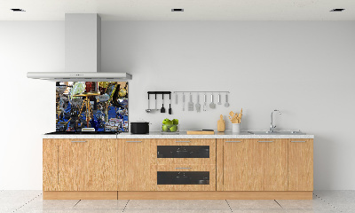 Glazen achterwand keuken Antiek