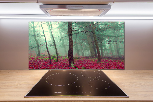 Glazen achterwand keuken Herfstbladeren