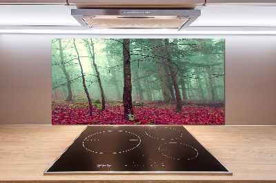 Glazen achterwand keuken Herfstbladeren