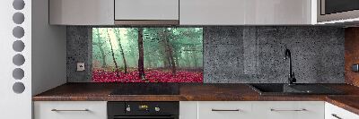 Glazen achterwand keuken Herfstbladeren