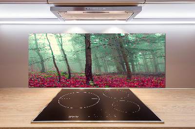 Glazen achterwand keuken Herfstbladeren