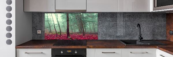 Glazen achterwand keuken Herfstbladeren