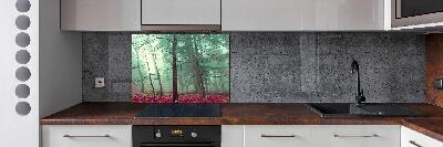 Glazen achterwand keuken Herfstbladeren