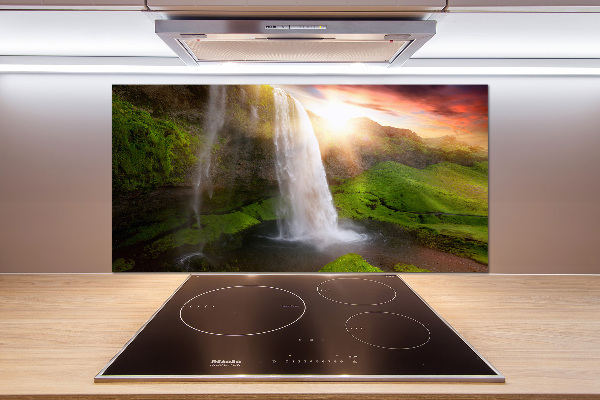 Spatplaat keuken Waterval