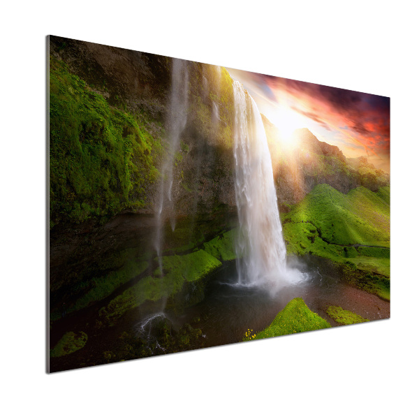 Spatplaat keuken Waterval