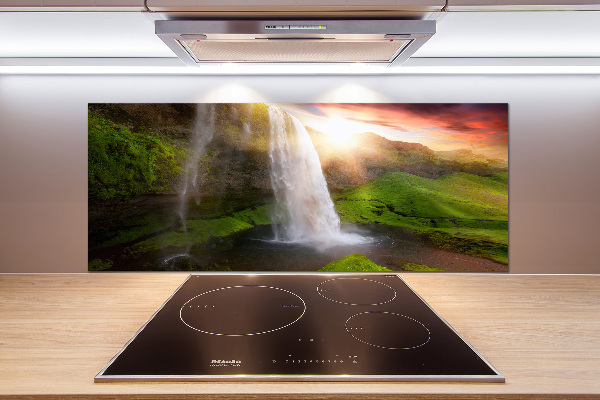 Spatplaat keuken Waterval