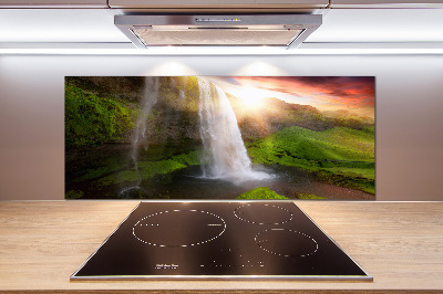 Spatplaat keuken Waterval