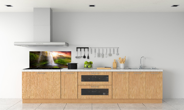 Spatplaat keuken Waterval