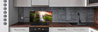 Spatplaat keuken Waterval