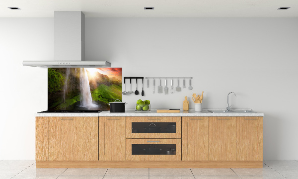 Spatplaat keuken Waterval