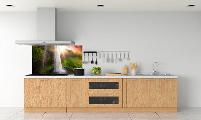 Spatplaat keuken Waterval