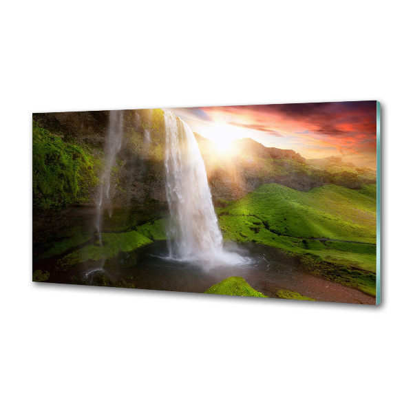 Spatplaat keuken Waterval