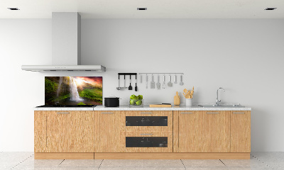 Spatplaat keuken Waterval