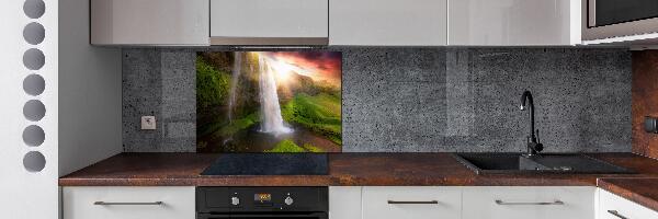 Spatplaat keuken Waterval