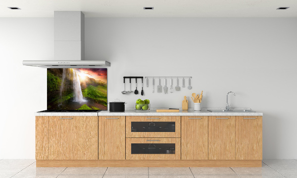 Spatplaat keuken Waterval