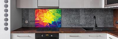 Spatplaat keuken Abstracte achtergrond