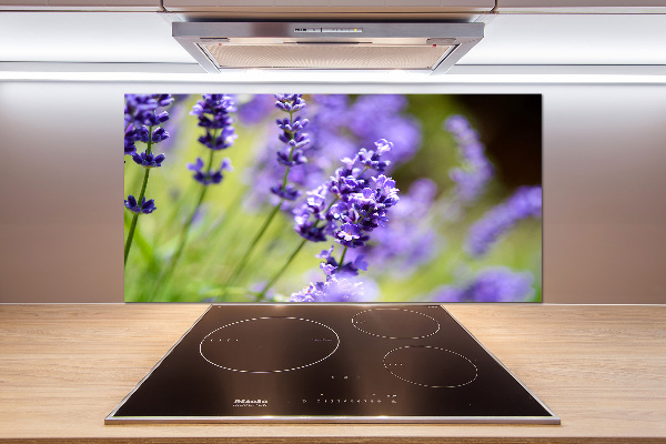 Panel szklany do kuchni Lawenda