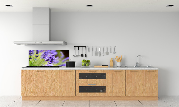 Spatscherm keuken Lavendel