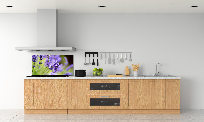 Spatscherm keuken Lavendel