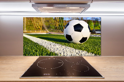Panel do kuchni Piłka w bramce