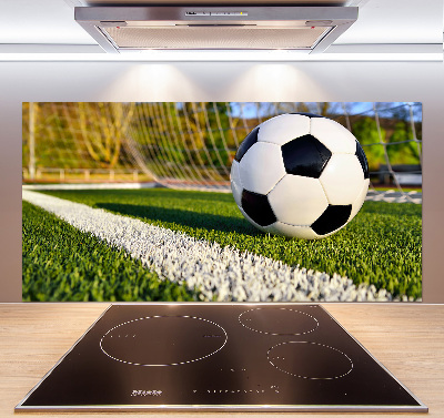 Panel do kuchni Piłka w bramce