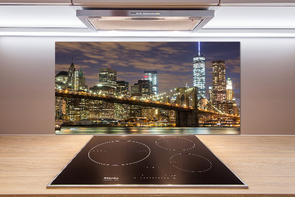 Keuken achterwand Brooklynbrug