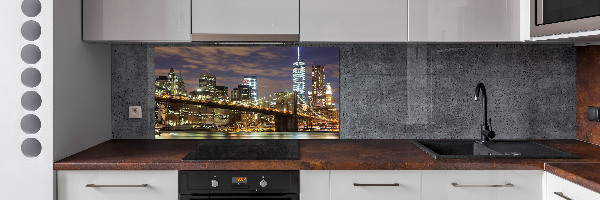 Keuken achterwand Brooklynbrug