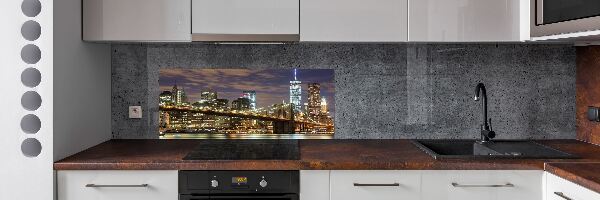 Keuken achterwand Brooklynbrug