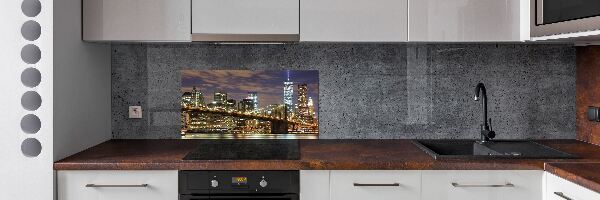 Keuken achterwand Brooklynbrug