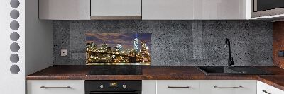 Keuken achterwand Brooklynbrug