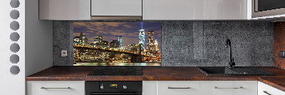 Keuken achterwand Brooklynbrug