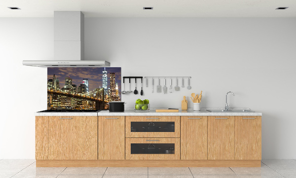 Keuken achterwand Brooklynbrug