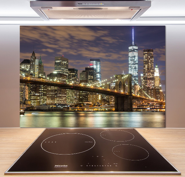 Keuken achterwand Brooklynbrug