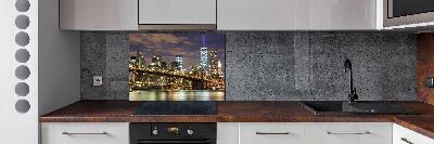 Keuken achterwand Brooklynbrug