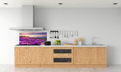 Keuken achterwand Bloemen in de bergen
