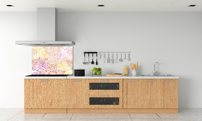 Keuken achterwand Bloemenpatroon