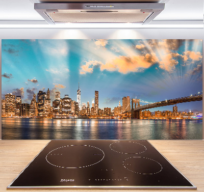 Achterwand keuken Brooklynbrug
