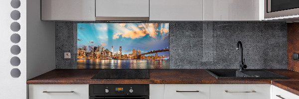 Achterwand keuken Brooklynbrug