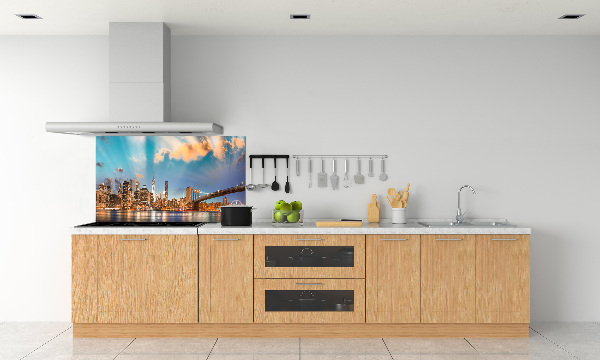 Achterwand keuken Brooklynbrug