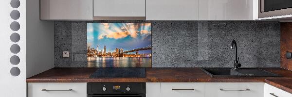 Achterwand keuken Brooklynbrug