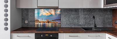 Achterwand keuken Brooklynbrug