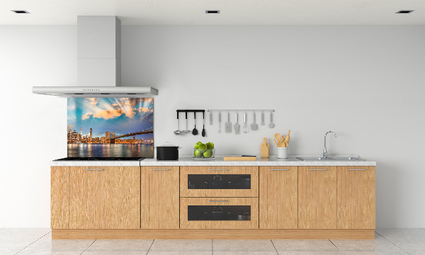 Achterwand keuken Brooklynbrug
