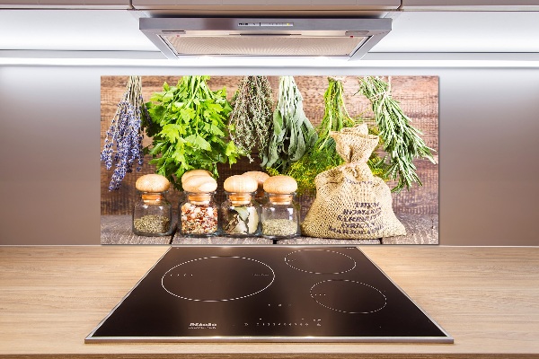 Keuken achterwand Kruiden aan een touwtje