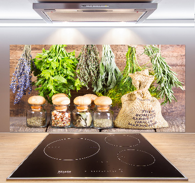 Keuken achterwand Kruiden aan een touwtje