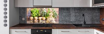 Keuken achterwand Kruiden aan een touwtje