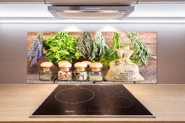 Keuken achterwand Kruiden aan een touwtje